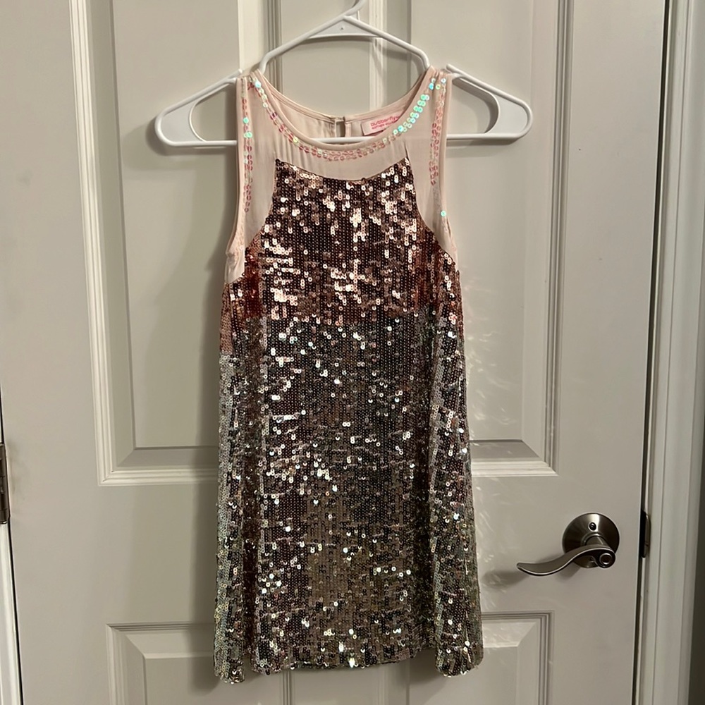 Sequin Dress Girls Sz8